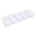 43mm Clear Acrylic 100 Poker Chip Tray With Lid