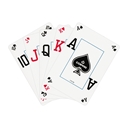 COPAG Silver Texas Hold'em Plastic Playing Cards