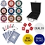 Crown Numbered 100 Piece 14g Poker Chip Set