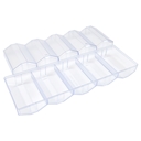 43mm Clear Acrylic 100 Poker Chip Tray With Lid