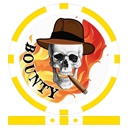 Skull in Hat Bounty Chips - Yellow
