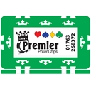 Green Crown Custom Poker Plaque