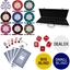 High Quality 500 Piece,  Crown 14g Custom Poker Chip Set