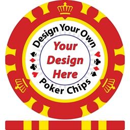 Royal Crown 14g Clay Custom Poker Chips & Sets