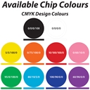 Available Colours - Solid Colour Custom Poker Chips