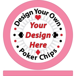 Design Your Own Solid Colour Custom Poker Chips