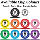 Solid Colour Custom Poker Chip Sample