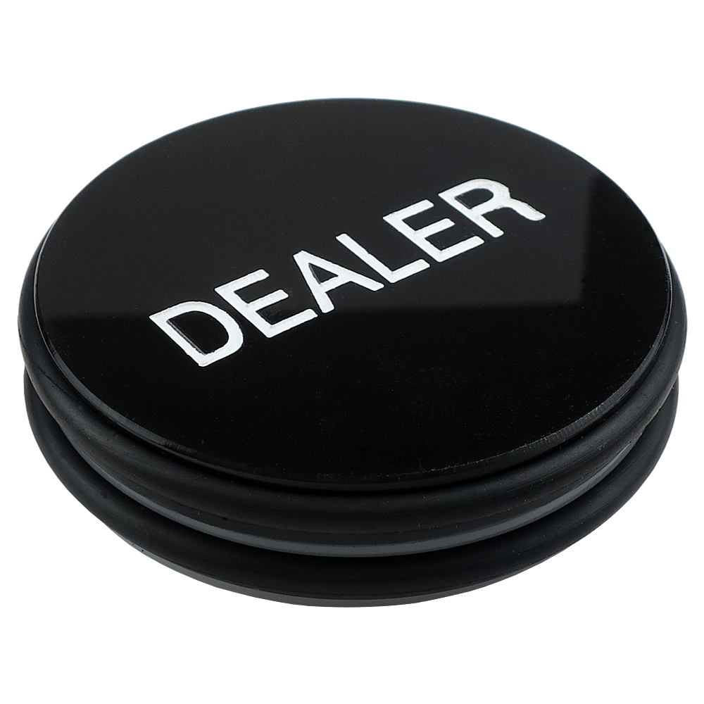 Includes Bonus 2 Blind Buttons! 3 Inch Double Sided Casino Grade Dealer Button Puck 