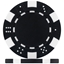 High Quality Black Dice Poker Chips