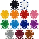 High Quality Dice Poker Chip Sample Pack