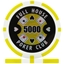 Full House Poker Club Poker Chips - Yellow 5000
