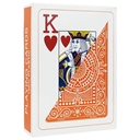 Modiano Orange Texas Poker Plastic Playing Cards