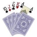 Modiano - Blue Poker Plastic Playing Cards