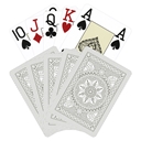Modiano - Grey Poker Plastic Playing Cards