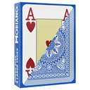 Modiano - Light Blue Poker Plastic Playing Cards