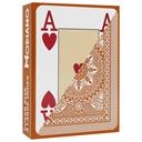 Modiano - Brown Poker Plastic Playing Cards