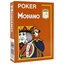 Modiano Brown Poker Plastic Playing Cards