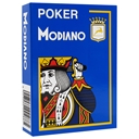 Modiano - Light Blue Poker Plastic Playing Cards