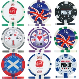 Clearance Poker Chips - Many Styles