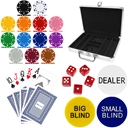 High Quality 200 Piece Suited Poker Chip Set