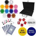 High Quality 200 Piece Suited Poker Chip Set