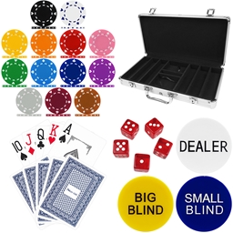 High Quality 300 Piece Suited Poker Chip Set