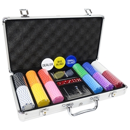 High Quality 300 Piece Suited Poker Chip Set
