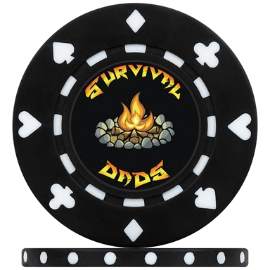 Promotional Printed Suited Custom Poker Chips