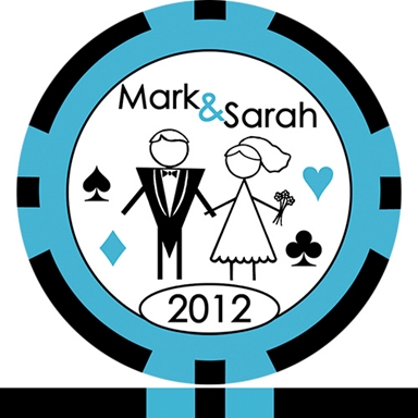 Wedding, Stag and Hen Poker Chips